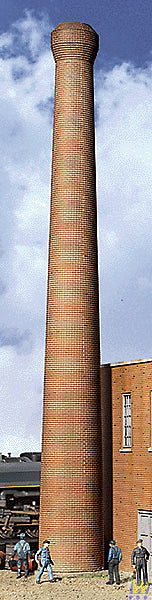 Walthers Cornerstone One Piece Brick Smokestacks 2pc (Pre-Built) WH933-3728