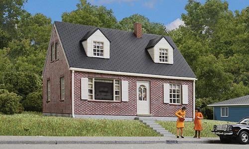 Walthers Cornerstone Brick Cape Cod House Kit WH933-3774