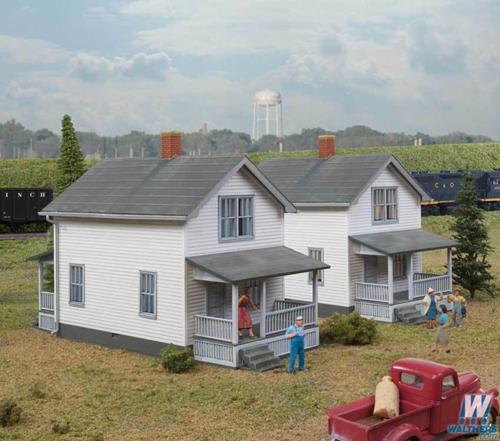 Walthers Cornerstone Company Houses (2) Kit WH933-3790