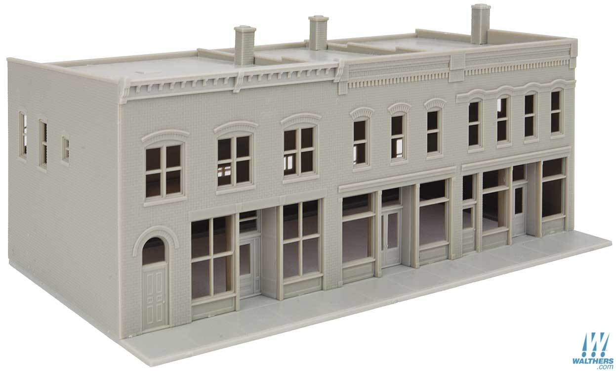 Walthers Cornerstone Merchants Row III Kit WH933-3851