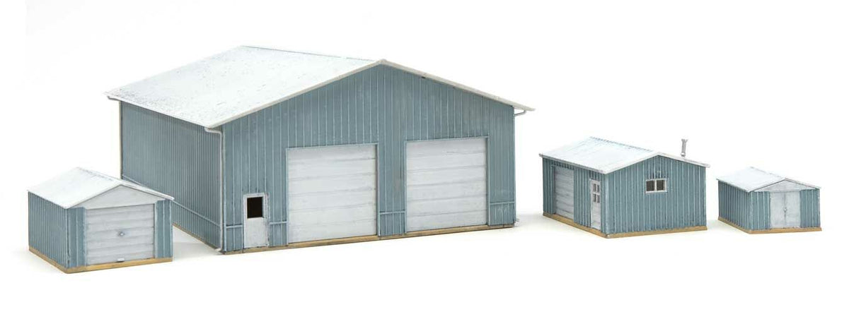 Walthers Cornerstone Pole Barn &amp; Sheds Kit WH933-3853