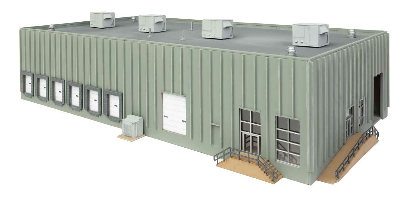 Walthers Cornerstone Modern Concrete Grocery Warehouse Kit WH933-3864