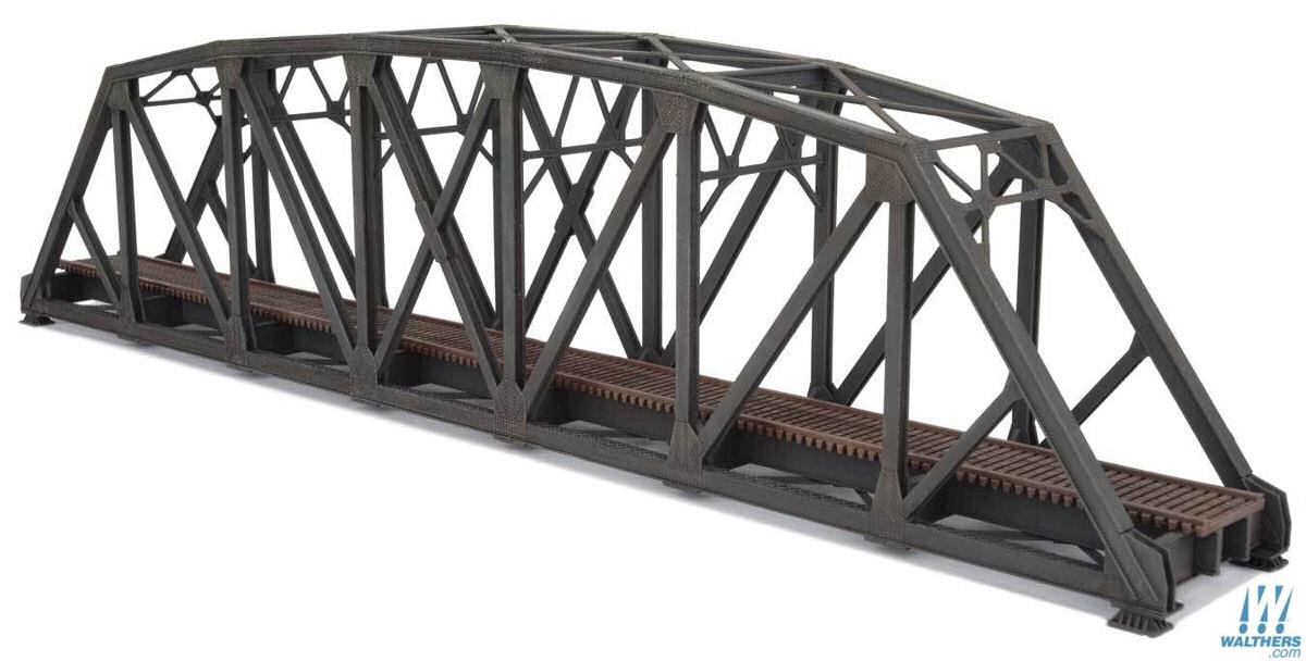 Walthers Cornerstone Single Track Arched Pratt Truss Bridge Kit WH933-3870