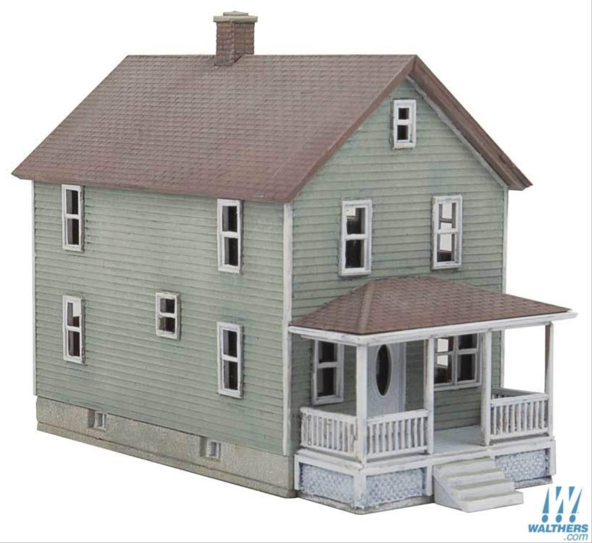 Walthers Cornerstone Two Storey Frame House Kit WH933-3888