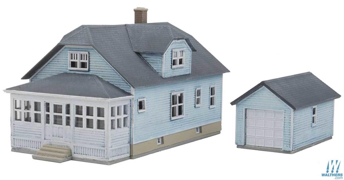 Walthers Cornerstone American Bungalow Kit WH933-3889