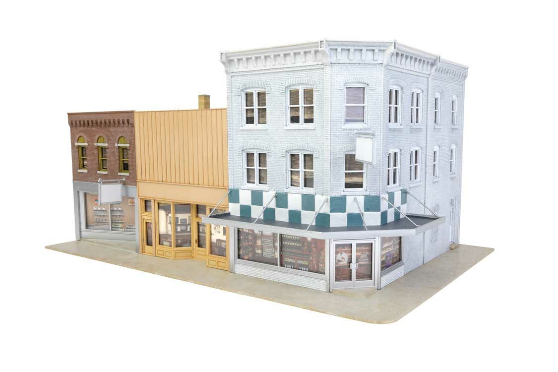 Walthers Cornerstone Merchants Row VII Kit WH933-4044