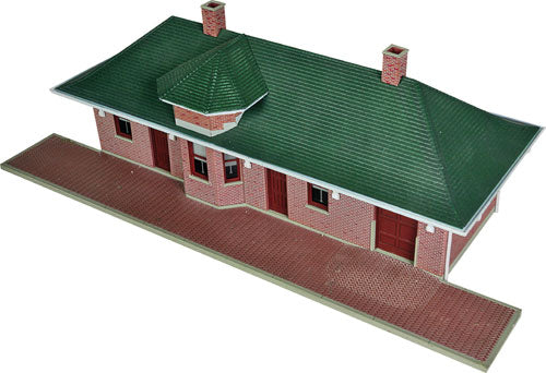 Walthers Cornerstone Pella Depot Kit WH933-4054