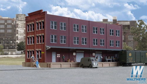 Walthers Cornerstone Trackside Post Office Kit WH933-4063