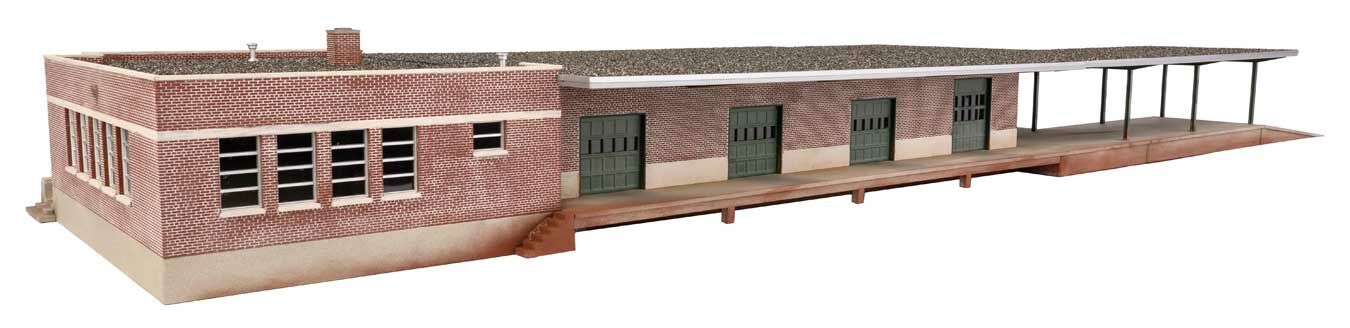 Walthers Cornerstone Mid Century Modern Freight Station Kit WH933-4065