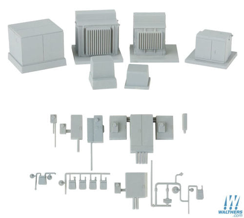 Walthers Cornerstone Modern Electrical Gear (2) Kit WH933-4075