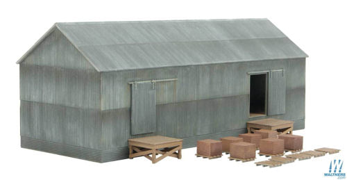 Walthers Cornerstone Brickworks Storage Building Kit WH933-4101