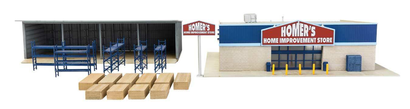 Walthers Cornerstone Hardware and Lumber Store Kit WH933-4119