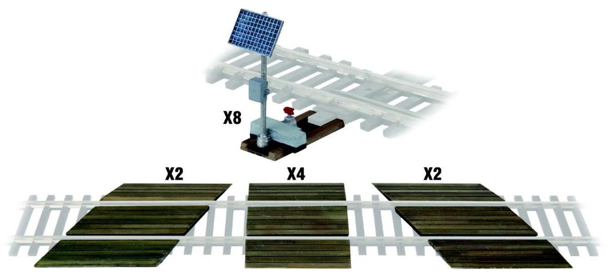 Walthers Cornerstone Intermodal Yard Details Kit WH933-4124