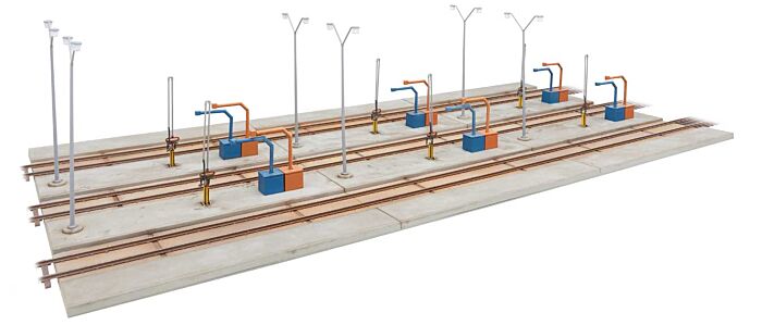 Walthers Cornerstone Modern Diesel Fuelling Facility Kit WH933-4161