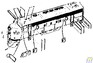 Walthers Cornerstone Diesel Detailing Kit for Athearn F7 and F9A/B Units WH933-822