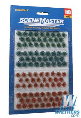 Walthers Scenemaster Wildflower Patches Grass Tufts (104) WH949-1106