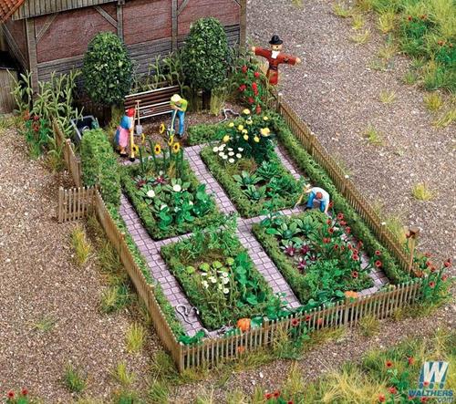 Walthers Scenemaster Vegetable Garden Kit WH949-1110