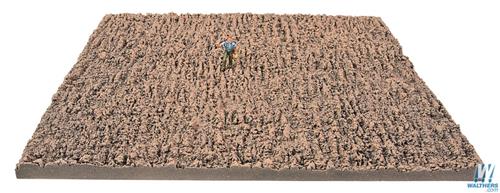 Walthers Scenemaster Tear & Plant Mat Ploughed Field 22x20cm WH949-1132