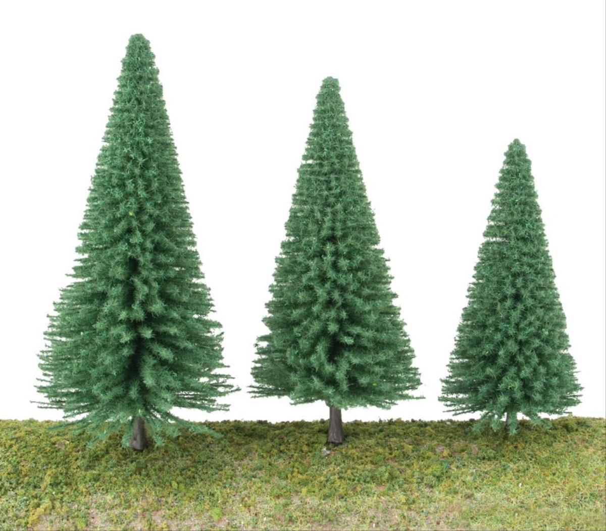 Walthers Scenemaster Pine Trees with Planting Pins 140-180mm (10) WH949-1181