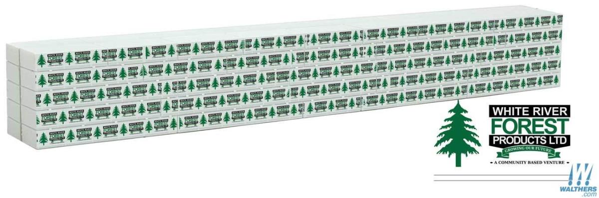 Walthers Scenemaster Wrapped Lumber Load White River Forest Products WH949-3168