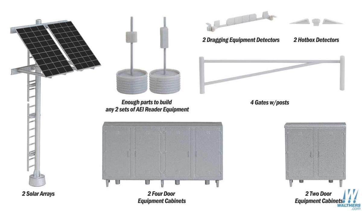 Walthers Scenemaster Modern Trackside Details Kit WH949-4139