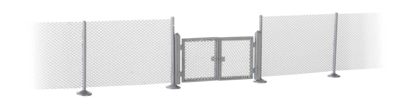 Walthers Scenemaster Metal Industrial Fence Kit WH949-4188