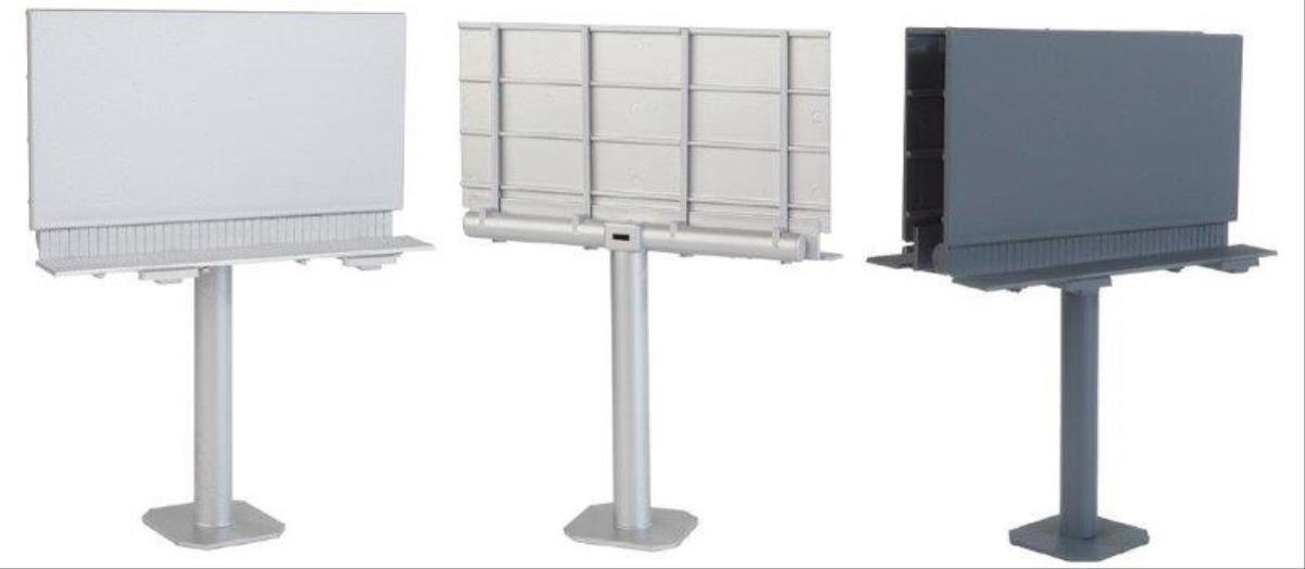 Walthers Scenemaster Modern Single Post Billboard Kit WH949-4252