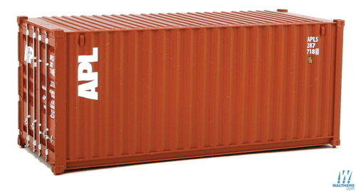 Walthers Scenemaster 20' Corrugated Container APL WH949-8061