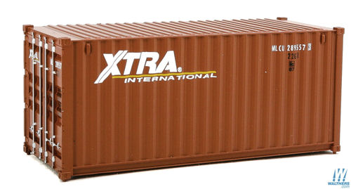 Walthers Scenemaster 20' Corrugated Container Xtra WH949-8067