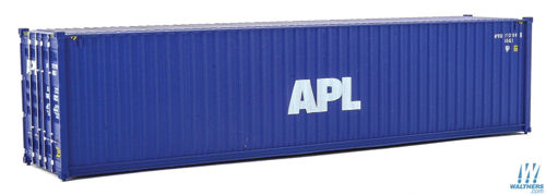 Walthers Scenemaster 40' Hi-Cube Corrugated Side Container APL WH949-8259