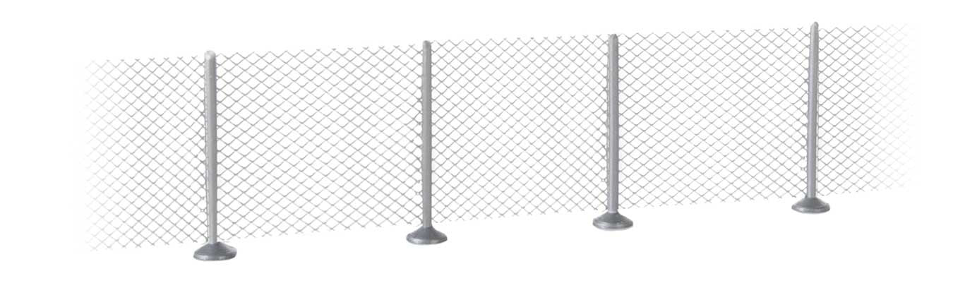 Walthers Scenemaster Metal Industrial Fence Kit WH949-9000