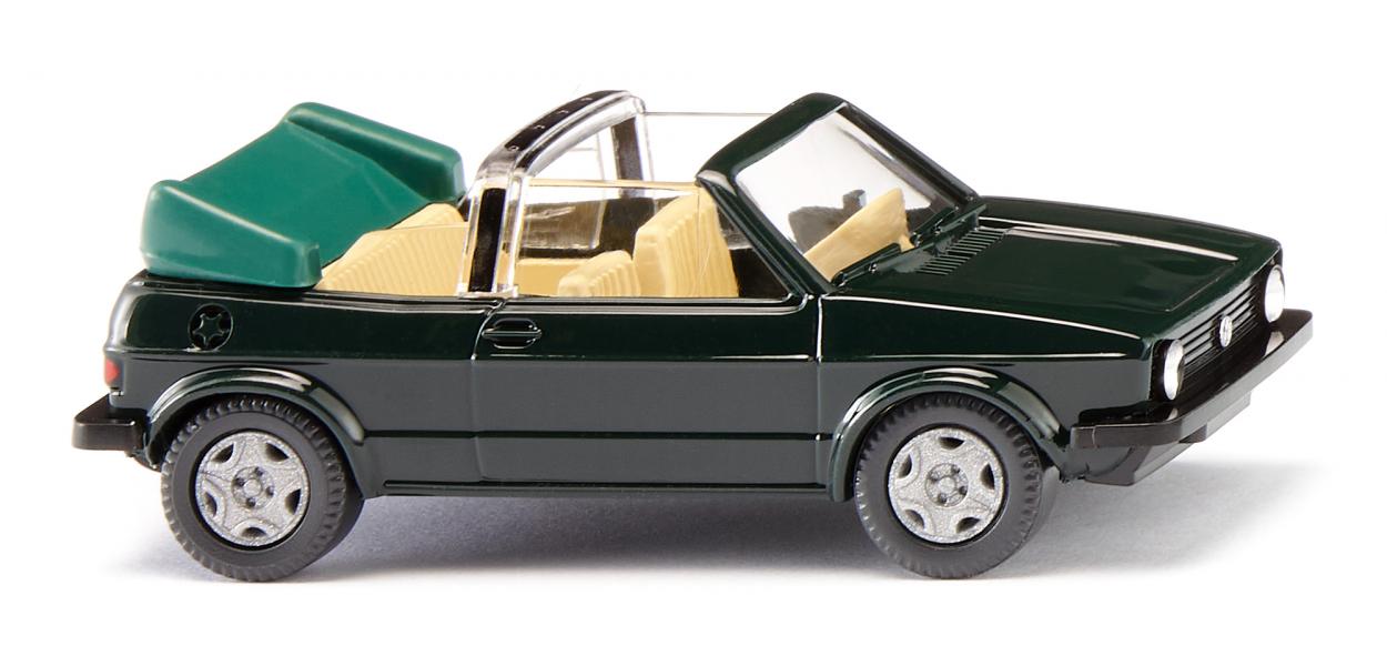 Wiking VW Golf I Cabriolet Dark Green 1979-92 WK004605