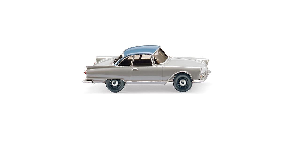 Wiking DKW 1000 Special Sports Coupe Grey/Blue 1958-65 WK012802