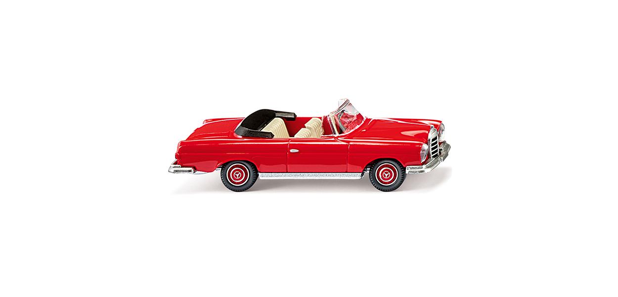 Wiking MB 280 SE Cabriolet Red 1968-72 WK015303