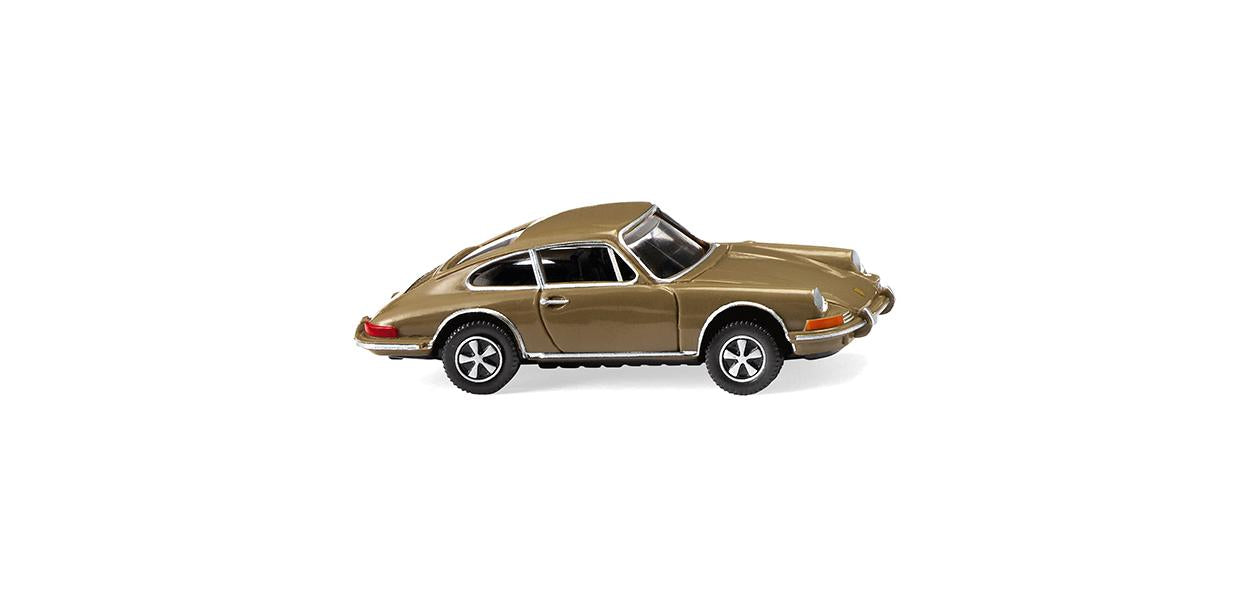 Wiking Porsche 911 Coupe Khaki Grey 1963-73 WK016004