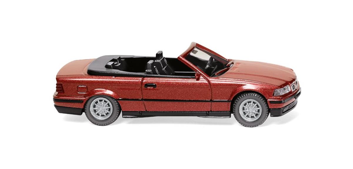 Wiking BMW 325i Cabriolet Metallic Wine Red WK019401