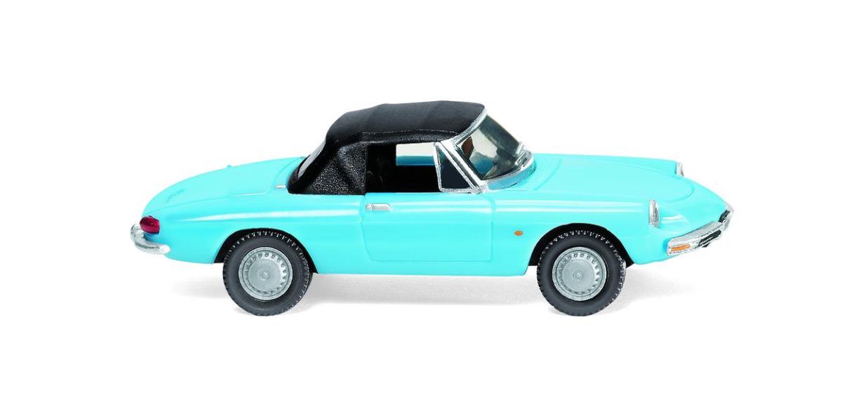 Wiking Alfa Spider Light Blue 1966-69 WK020604