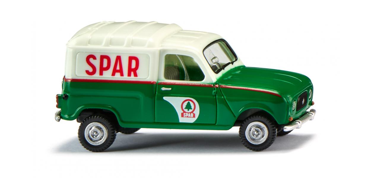 Wiking Renault 4 Box Van Spar 1961-67 WK022504