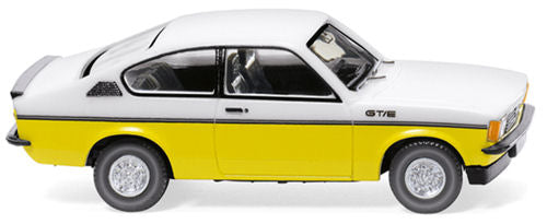 Wiking Opel Kadett C Coupe GT/E White/Yellow WK022902