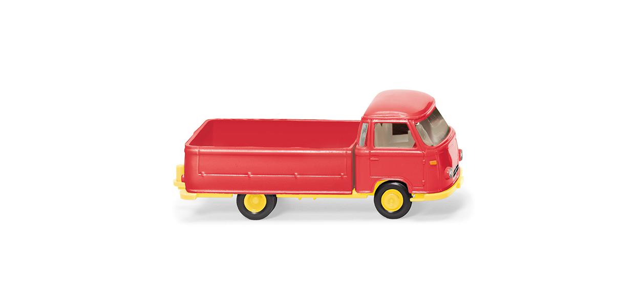 Wiking Borgward Flatbed Truck Rose Red 1957-61 WK027004