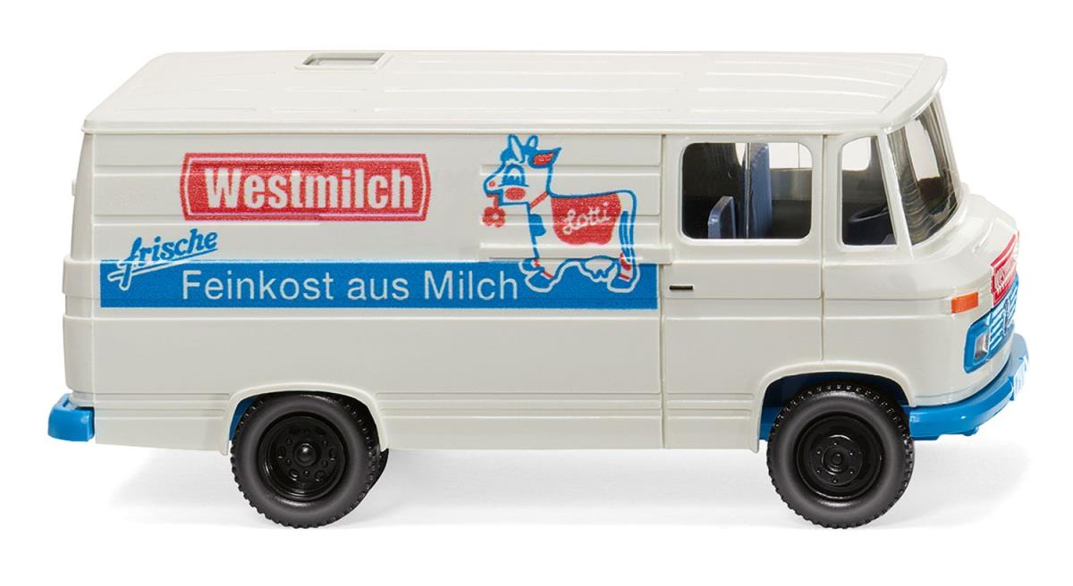 Wiking MB L 406 Box Van Westmilch 1967-74 WK027058