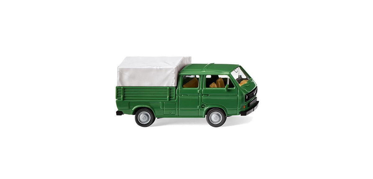 Wiking VW T3 Crew Cab Grass Green 1979-92 WK029309