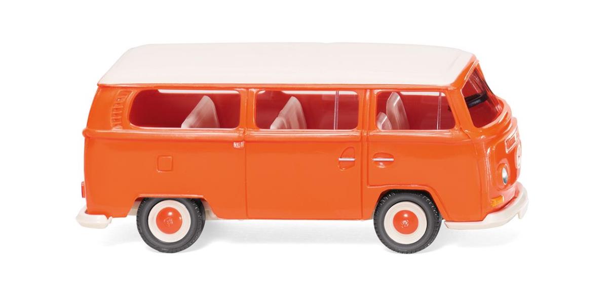 Wiking VW T2 Bus Orange 100yr Sieper 1967-71 WK031503