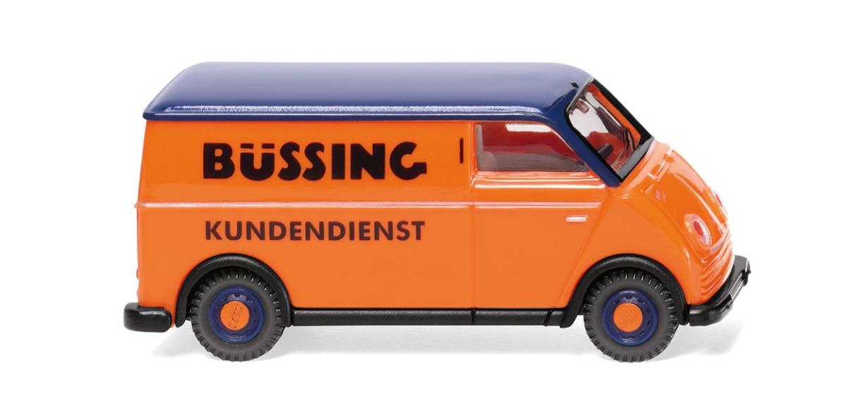 Wiking DKW Speedvan Box Bussing Kundendienst 1955-62 WK033404