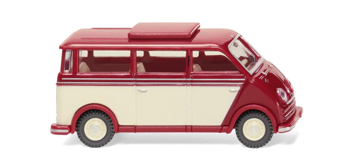 Wiking DKW Speedvan Box Ruby Red/Ivory 1955-62 WK033405