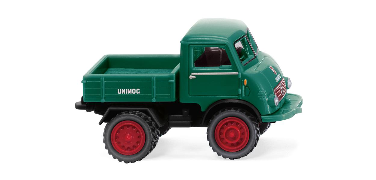 Wiking Unimog U401 Twin Tyres Moss Green WK036803