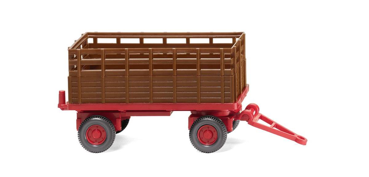 Wiking Agricultural Trailer Fawn Brown WK038404