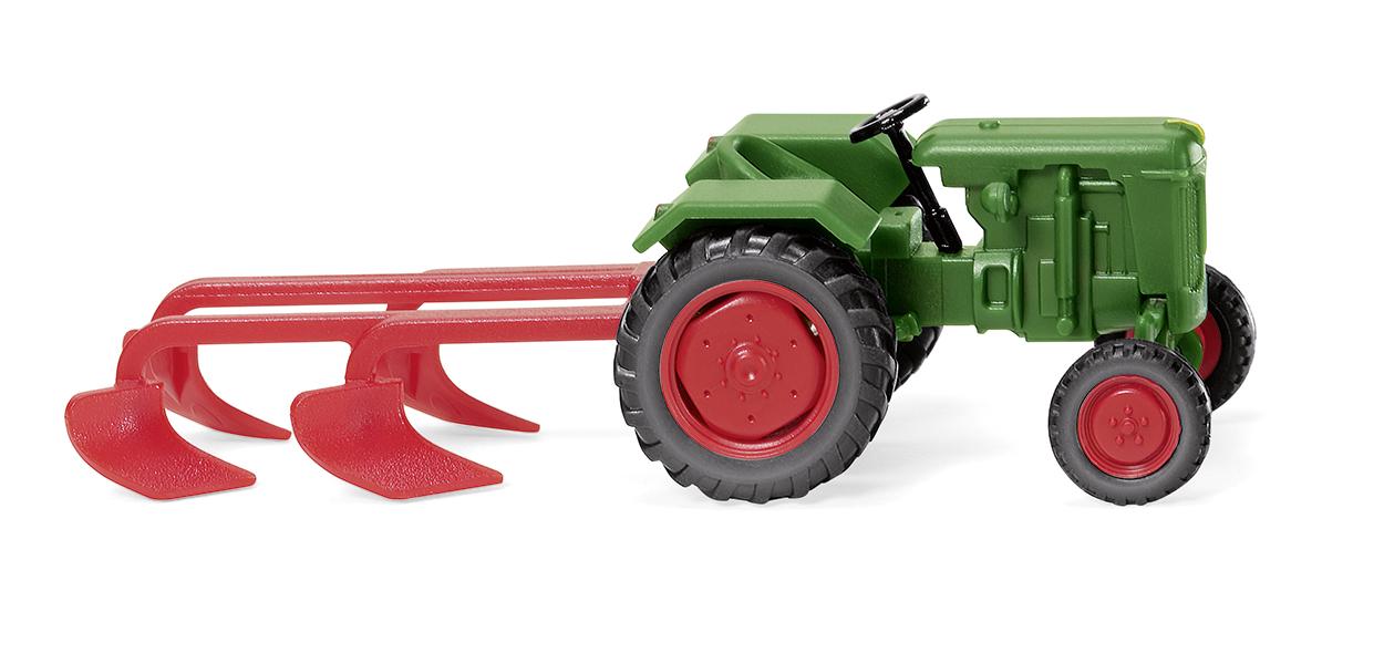 Wiking Normag Faktor 1 with Plough Leaf Green 1953-55 WK039802