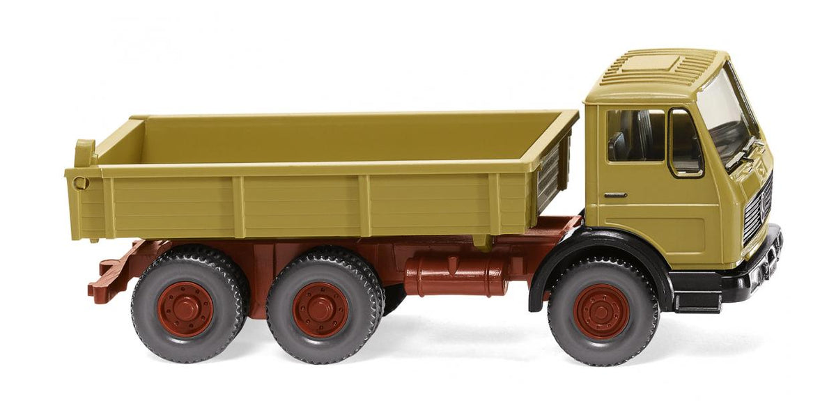 Wiking MG NG Flatbed Tipper Curry Yellow WK042406