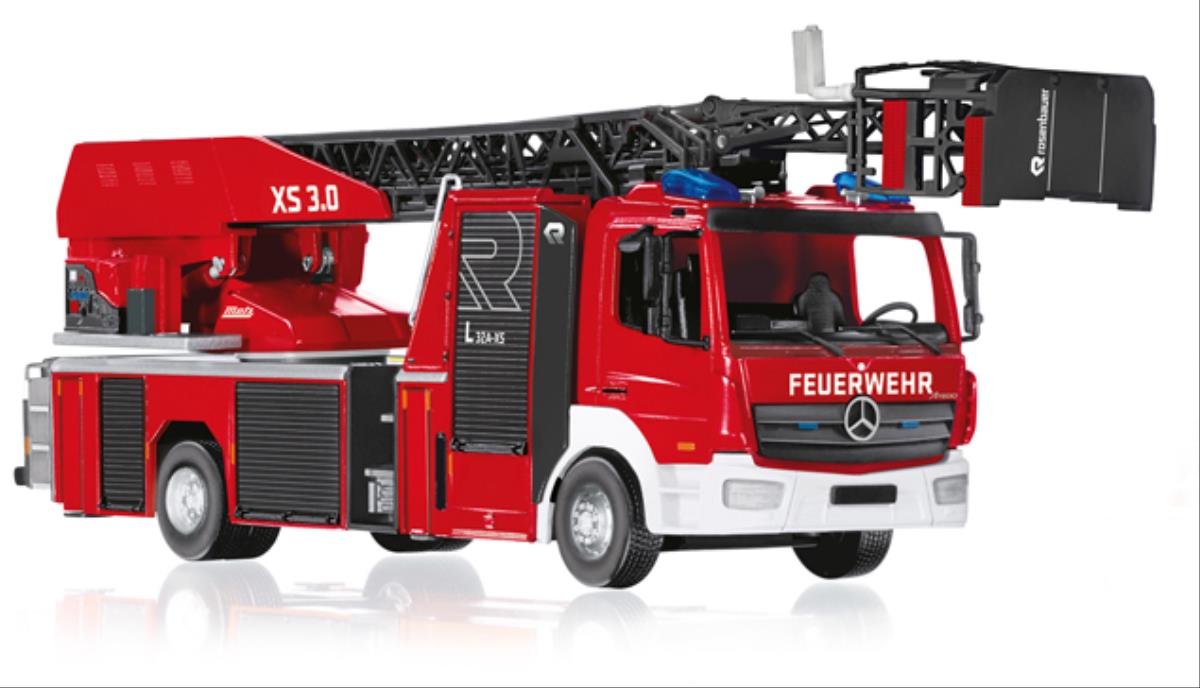 Wiking MB Atego Rosenbauer DL L32-A-XS 3.0 Fire Brigade (1:43) WK043103